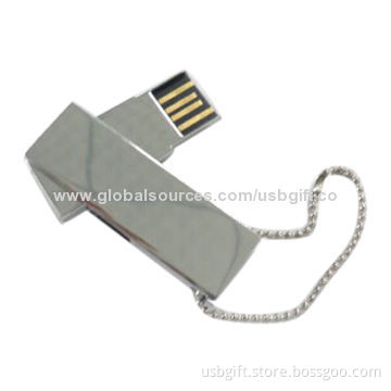 8GB USB flash memory, vogue and portable, electroplating surface